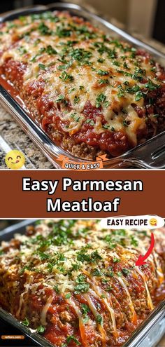 Easy Parmesan Meatloaf Herb Crusted Parmesan Meatloaf, Hamburger Parmesan Recipe, Parmesan Meatloaf Recipes, Chicken Parm Meatloaf, Meatloaf Ideas, Meatloaf Recipes Easy, Easy Italian Meatloaf, Meatloaf Side Dishes, Parmesan Meatloaf