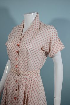 Housewife Dress, Vintage Style Dresses, 1940s Fashion, House Dress, Fashion Design Clothes, 50s Fashion, 1950s Fashion