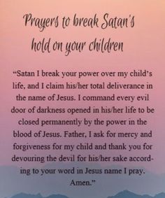 Prayer Affirmations, Prayer For Son, Prayer For My Children, Spiritual Warfare Prayers