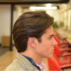 At Home Mens Haircut, Scissors Haircut Men, Rich Boy Haircut, Mens Pushed Back Hairstyles, Classic Haircut Men Vintage, Short Flow Haircut Men, Haircut References, Haircut Man, Graduated Haircut