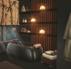 Speed building ts4 no cc modern cozy interior building bathroom interior sylany villa симс 4 строительство модный интерьер современный ванна острова сулани Modern Sims 4 House Interior, Sims 4 Bathroom No Cc, Sims 4 Modern Bathroom, Sims 4 Bathroom Ideas No Cc, Sims Bathroom Ideas, Sims 4 Interior Design Ideas No Cc, Sims 4 Spa Build, Sims 4 Bedroom Ideas No Cc