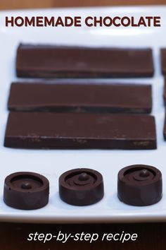 homemade chocolate recipe step - by - step instructions