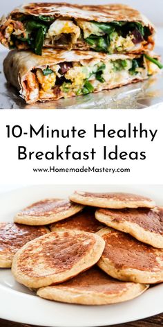 the ultimate breakfast recipe for 10 minutes and it's easy to make, with no time