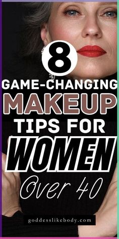 Best Makeup Routine For Over 40, Make Up Tricks To Look Younger, Makeup For Women In 40s, Makeup Tips For 50 Year Old Women, 40yr Old Makeup, Eye Makeup In Your 40s, Make Up Tips Over 40, Applying Makeup Over 40, How To Put On Makeup For Women Over 50