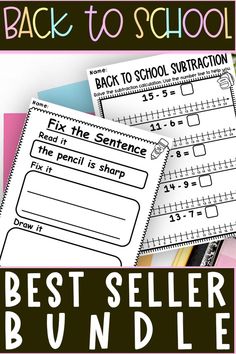 the best seller bundle for back to school