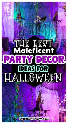 the best party decor ideas for halloween