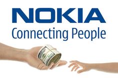 two hands reaching out to each other with the words nokia connecting people