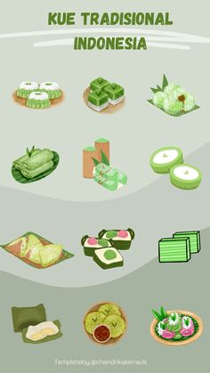 some food is shown in this graphic style