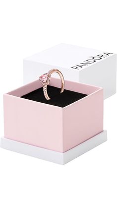 PANDORA Sparkling Elevated Heart Ring - Rose Gold Ring for Women - Layering or Stackable Ring - 14k Rose with Cubic Zirconia - With Gift Box. Looking for a thoughtful gift? Pandora jewelry offers beautiful options that cater to every taste and occasion. Elevated Heart Ring, Gold Ring For Women, Pandora Heart, Diy Charm Bracelet, Stackable Ring