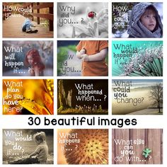 a collage of photos with the words 30 beautiful images