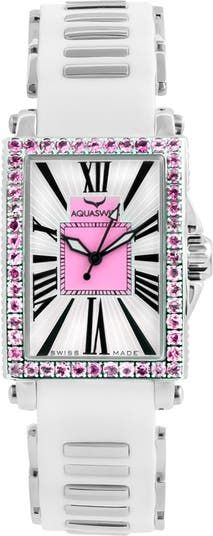 Rectangle Watch, Sporty Watch, Black Hand, Square Watch, White Dial, Minerals Crystals, Quartz Movement, Special Event, Time Piece