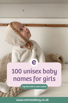 Have you considered a unisex baby name for your baby girl? Take a look at our favourites below 💗 
#babynames #babynameideas #babyboynames #babygirlnames #unisexnames #fall Top Baby Boy Names, Nick Names For Boys