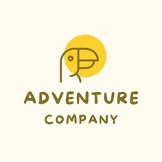 Toucan Adventure Logo Template Zoo Typography, Zoo Branding, Jungle Logo, Safari Logo, Rainforest Landscape, Zoo Logo, Logomark Design, Adventure Logo, Watches Logo