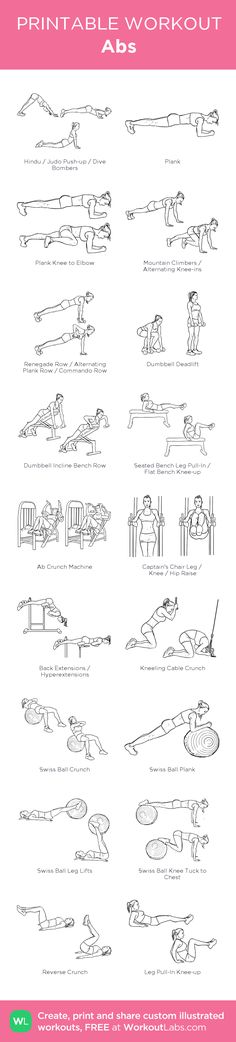 the printable workout guide for women