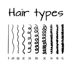 Curl Type Chart, Hair Texture Chart, 2c Hair, Hair Chart, Black Hair Types, Loc Method, Curly Hair Types, Types Of Hair