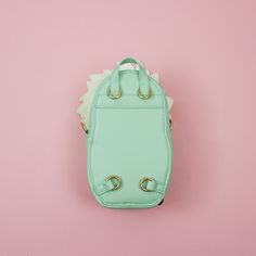 Show off your love for Bakugo and take this lil mint chocolate chip ice cream cutie with you everywhere you go! This adorable ITA bag makes the perfect purse for carrying all of your small essentials. You can carry it as a crossbody bag or as a backpack! Mint Chocolate Chip Bakugo is the perfect travel buddy and can hold many small treasures! The backpack straps are 34 in. The purse strap is 46 in. The Mint Chocolate Chip Bakugo ITA bag is 9 in x 5 in x 3 in. and it includes... ♡ 1 zipper compar Cute On-the-go Satchel Bag, Portable Cute Backpack, Cute Standard Portable Backpack, Cute Portable Shoulder Backpack Bag, Cute Portable Standard Backpack, Cute Portable Pouch Satchel, Cute Portable Satchel For Gift, Cute Softback Bag With Zipper Closure, Cute Standard Backpack With Adjustable Strap