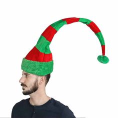 Listing Date:09/26/2024 Elf Cap, Baby Xmas Gifts, Long Hat, Clown Hat, Jester Hat, Christmas Decorations Cheap, Custom Stocking, Woolen Hat, Holiday Hats