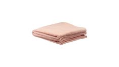 two pink towels folded on top of each other