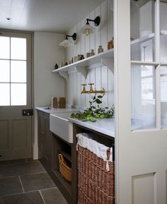 the kitchen is clean and ready to be used as a place for cooking or eating