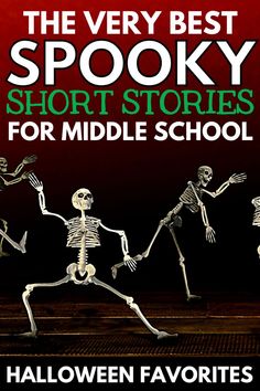 the very best spooky short stories for middle school by halloween favorites book