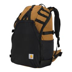 45L Nylon Internal Frame Hiking Backpack, Durable pack with 15-inch Laptop Sleeve Carhartt 45L Nylon Internal Frame Hiking Backpack 12.5" X 20.5" X 8.5" Carhartt Brown Backpack | B000044021199 Carhartt Backpack, Brown Backpack, Brown Backpacks, Hiking Backpack, Bags Backpacks, Laptop Sleeve, Laptop Sleeves, Hiking, Laptop