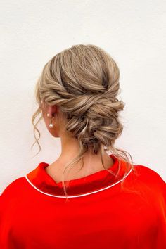 updo hairstyle  #updo #hairstyles #hair #hairstyleinspiration #updohair #prom #promhairstyles #promhair Buns Hairstyles Wedding, Up Hairstyles For Wedding Bridesmaids, Bridesmaid Low Updo Hairstyles, Updo Hairstyles For A Wedding, Cute Hoco Updo Hairstyles, Cute Homecoming Updos, Loose Curly Updo Wedding Low Buns, High Updo Wedding Short Hair, Homecoming Hairstyles Updos Short Hair