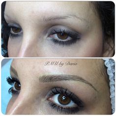 #eyebrows #microblading Russian Volume Eyelash Extensions, Cosmetic Tattoo Eyebrows, Permanent Eyebrow Tattoo, Eyebrow Embroidery, Makeup Photos, Permanent Cosmetics