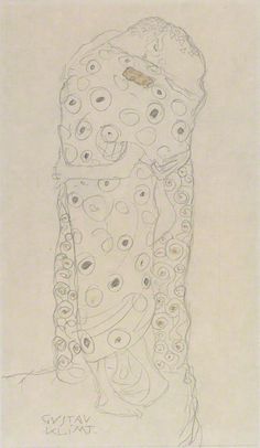 a drawing of a woman's torso with circles on it