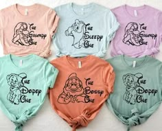 Seven Dwarfs Shirts,Seven Dwarfs,Disney Group Shirts,Snow White,Disney Family Shirts,Shirts for Family,Disney family,7 dwarfs,Dısney Tshırt We design trendy sweatshirts that you can use in every important day of your life. We produce beautiful and quality designs that can be used in all kinds of activities that you will do with your family or friends. These designs will offer you and your environment a unique complement. We are very excited to bring you our high quality and soft, trendy sweatshirt. Every sweatshirt we made means a new excitement for us. ▶️ HOW TO ORDER ATTENTION 📌 Please, 1️⃣Swipe to all of the pictures. 2️⃣Select style and size from drop down menus. 3️⃣Select sweatshirt colors from drop down menus. 4️⃣Select quantity. 5️⃣For every single sweatshirt you have to repeat eve Disney Christmas Shirts Family 2022, Disney Christmas Ohana Family Shirts, School Group Disney Shirts, Group Disney Shirts New Year, Disney Shirts For Family Seven Dwarfs, Group Disney Christmas Shirts, Disney Shirt Squad Goals, Disney Shirts For Family Matching 2022, Disneyland Squad Friends Shirts