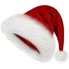 Kids Santa Hat, Duo Halloween Costumes, Green Led, Christmas Plush, Red Led, Holiday Party Decorations