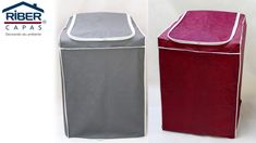 two different types of storage bags with the same color and size as shown in this image