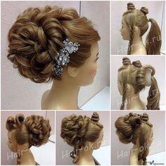 #socute Sanggul Modern, Hair Arrange, Pinterest Hair, Peinados Fáciles Para Cabello Corto, Different Hairstyles, Bride Hairstyles, Hair Dos, Prom Hair, Hair Updos