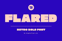 an old fashioned font that has been used to create a retro styled logo