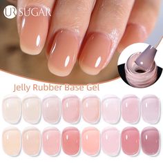 Description Specification: Brand: UR SUGAR  Type: 7ml Jelly Rubber Base Gel Color Chart: As the pictures show Quantity: 1 Bottle Suitable Lamp: UV Lamp or LED Lamp Package Contents: UR SUGAR 7ml Jelly Rubber Base Gel Why Choose Our Nail Polish? It is made of healthy, environmental, friendly, no poisonous, pungent chemical materials. It is quick-drying with any UV Light. This nail gel polish is easy to apply and soak off. Allow you for professional or home nail art design. A professional nail art Construction Nails, Uv Gel Nail Polish, Nail Gel Polish, Professional Nail Art, Nail Cuticle, Gel Polish Colors, Environmental Friendly, Uv Lamp, Nail Gel