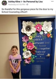 Bloom Where You Are Planted Bulletin Board, Garden Door Decorations Classroom, Bloom Where You Are Planted Classroom, Blooming Bulletin Board Ideas, Flower Bulletin Board Ideas, Flower Bulletin Board, Garden Bulletin Boards, Sunday School Room Decor, Flower Bulletin Boards