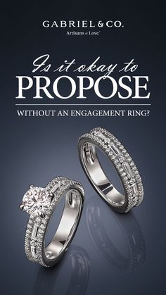 Is It Okay to Propose Without an Engagement Ring-ER14719O4W44JJ,ER15802R4W44JJ,ER14940R6W83JJ,ER14915R4W44JJ,ER16121R4W43JJ,ER15960R6M4JJJ Modern Diamond Rings For Proposal, Ring Graphic Design, Diamond Jewelry Creative Ads, Diamond Ring Advertisement, Jwellary Advertisment Poster, Engagement Ring Infographic, Twin Rings, Engagement Ring And Band