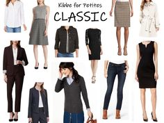 Kibbe for petites: Classic | La Petite Poire Kibbe Classic Outfits Casual, Petite Soft Classic, Petite Classic Style, Soft Classic Clothes, Classic Body Type Outfits, Soft Classic Outfits, Aly Art, Body Architecture