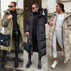 Black Long Jacket Outfit Winter, Maxi Puffer Coat Outfit, Long Puffer Jacket Outfit Winter Style, Long Black Puffer Coat Outfit, Long Puffer Outfit, Black Puffer Coat Outfit, Long Puffer Coat Outfit, Long Puffer Jacket Outfit, Long Jacket Outfit