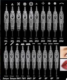 an image of different types of eyeliners and their corresponding tips to choose which one is right for you