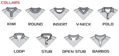 Types Of Tshirt Necklines, Collar Jersey Design, Collar Types, Shirt Collar Types, Tshirt Drawing, T Shirt Sewing Pattern, Types Of