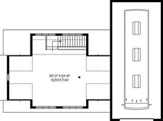 the floor plan for this modern home