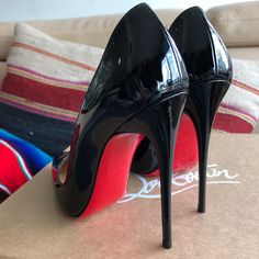 Brand New Christian Louboutin, Size 40 Louis Vuitton Heels Red Bottoms, Louboutin Heels So Kate, Christian Louboutin Red Heels, Louboutin Kate 85, Louis Vuitton Heels, Black Christian Louboutin Heels, Christian Louboutin Shoes Heels & Wedges, Jacket Outfit Women, Resident Evil Collection