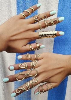 Trigger Finger Rings Arthritis Rings EDS Finger Splint - Etsy Gold Alloy Rings For Party, Bohemian Alloy Rings As Gifts, Bohemian Alloy Rings As A Gift, Gold Alloy Midi Rings As Gifts, Gold Alloy Open Ring Jewelry, Gift Gold Alloy Midi Rings, Gold Open Ring For Summer, Bohemian Party Rings, Bohemian Metal Rings For Party