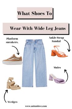 A Guide to the Best Shoes for Every Jean Style — Autum Love Color Combos Outfit, Nice Outfits, Loose Fit Jeans, Rangoli Design, Beauty Stuff