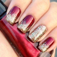 indian nails wedding - Google Search 2016 Style, Festive Nail Art, Valentine Nails, Christmas Nail Art Designs, Holiday Nail Art, Ombre Hair Color, Festival Nails, Xmas Nails, Christmas Nail Designs