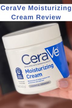 This is the best moisturizer for sensitive skin! 💧💦 CeraVe Moisturizing Cream is also the best moisturizer for dry and mature skin. 🧖‍♀️ Best Moisturizer For Sensitive Skin, Best Facial Moisturizer, Cerave Moisturizer, Cerave Moisturizing Cream, Moisturizer For Sensitive Skin, Natural Face Mask, Anti Aging Oils, Essential Oils For Skin