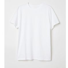 Men’s White 100% Cotton White T-Shirt H&m Summer Shirt For Everyday Wear, Basic Short Sleeve T-shirt By H&m, White Relaxed Fit Shirt By H&m, White Relaxed Fit H&m Shirt, H&m White Relaxed Fit Shirt, H&m Basic Short Sleeve T-shirt, Basic H&m Short Sleeve T-shirt, H&m White Relaxed Fit Tops, Basic H&m Tops For Everyday