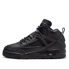 (GS) Air Jordan Winterized Spizike 'Black Cat' FD4653-001 Black Cat Air Jordan, Black Cat Jordan 4 Shoes, Streetwear Scratch-resistant Synthetic Jordan Shoes, Synthetic Scratch-resistant Jordan Shoes For Streetwear, Black High-top Jordan Shoes For Outdoor, Black Low-top Jordan Shoes For Outdoor, Scratch-resistant Jordan Shoes For Streetwear, Scratch-resistant Jordan Lace-up Shoes For Streetwear, Black Synthetic Basketball Shoes For Outdoor Activities