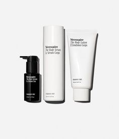 The Treatment Collection – Nécessaire, A Personal Care Company Less But Better, Tech Neck, Cream Cushions, Body Treatments, Body Oil, Skin Health