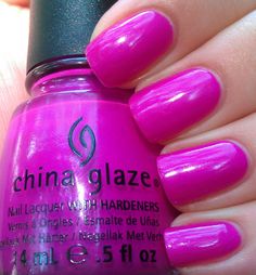 Shellac Designs, China Glaze Nail Polish, Super Nails, Summer Nails Colors, Colorful Nail Designs, Manicure Y Pedicure, Chic Nails, Creative Nails, Fancy Nails